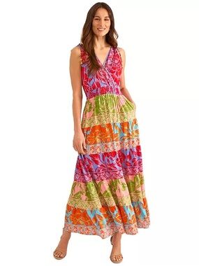 Vince Camuto Rio Grande Multicolor Maxi Dress
